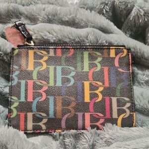 Dooney & Bourke Multicolor Logo Wristlet